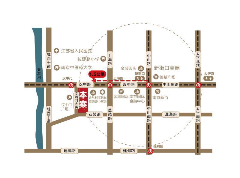 不可复制的新街口！这家地铁口的高端公寓盘满足了五大投资原则-中国网地产