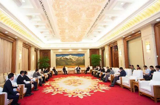 云南省与融创中国就深化合作进行深入交流-中国网地产