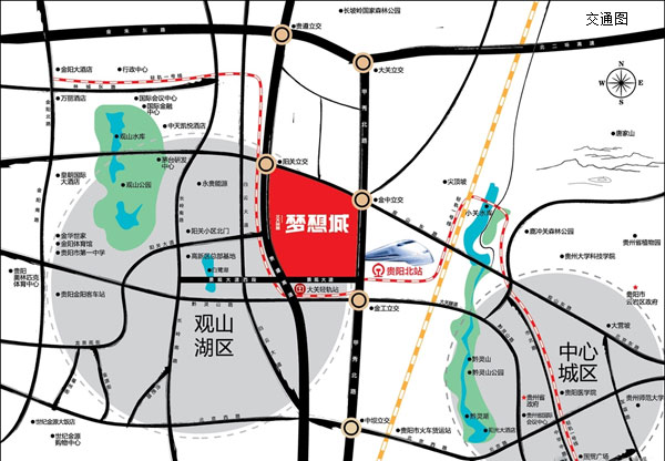 贵阳北大资源梦想城Condo 拥有6米超大全景阳台-中国网地产