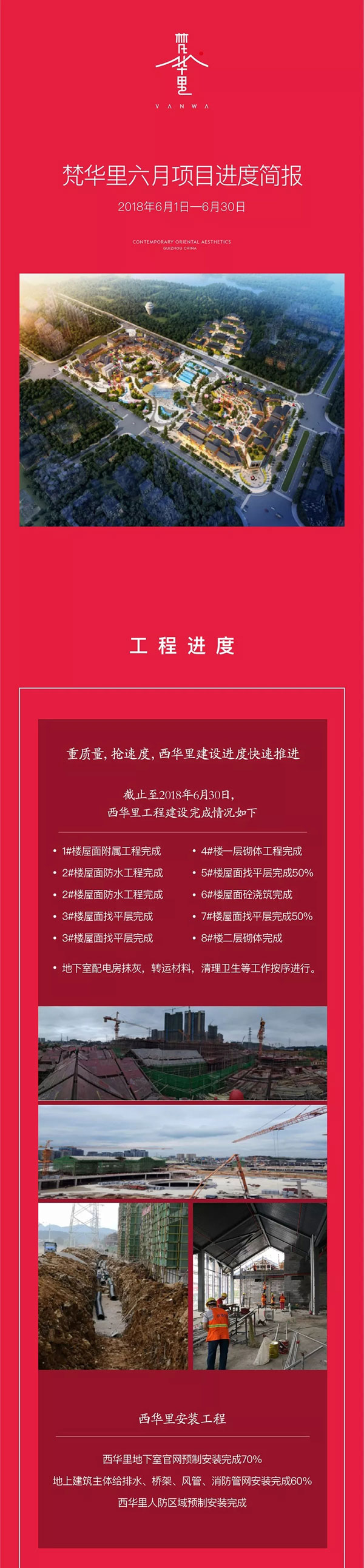 贵阳梵华里六月项目进度报告-中国网地产