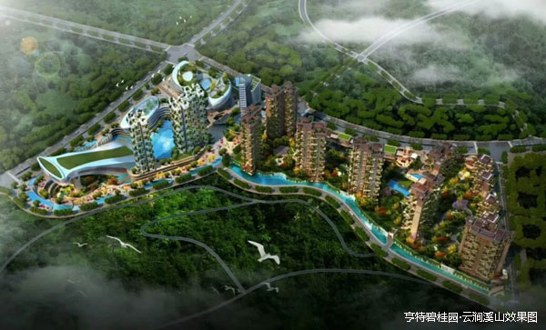 亨特碧桂园云涧溪山推出建面约170-260㎡森林豪宅-中国网地产