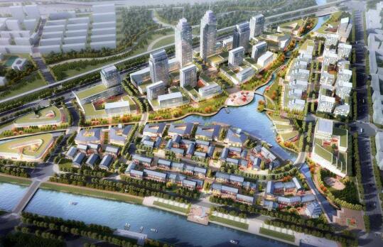 世界资产的向心力 八里桥商务区促城市发展-中国网地产