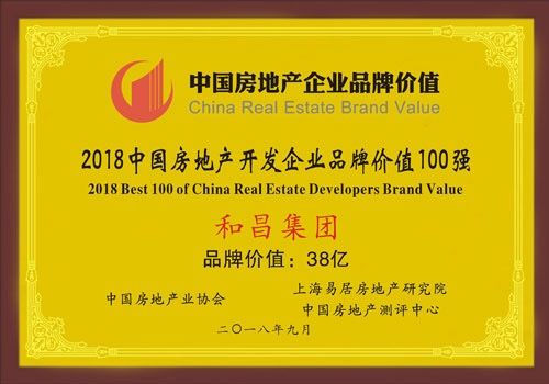 和昌快报|和昌集团在2018中国房地产企业品牌发展高峰论坛中荣获多项大奖-中国网地产
