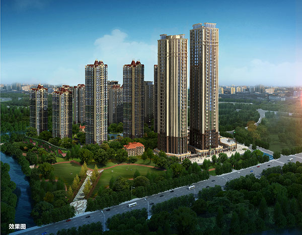 恒大滨河左岸建面约81-215㎡高层销售中-中国网地产