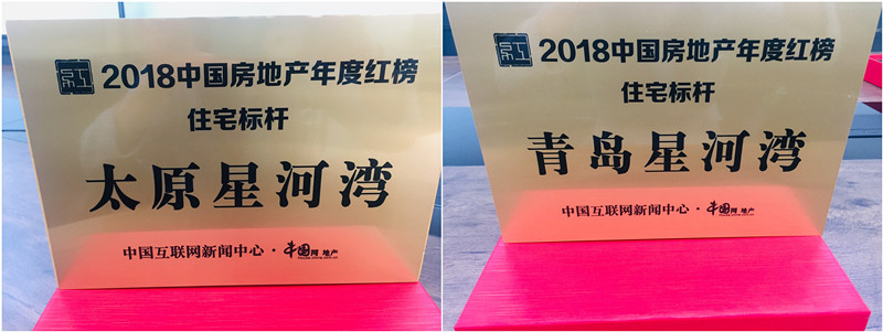 青岛星河湾、太原星河湾荣获“2018中国房地产年度住宅标杆项目”-中国网地产