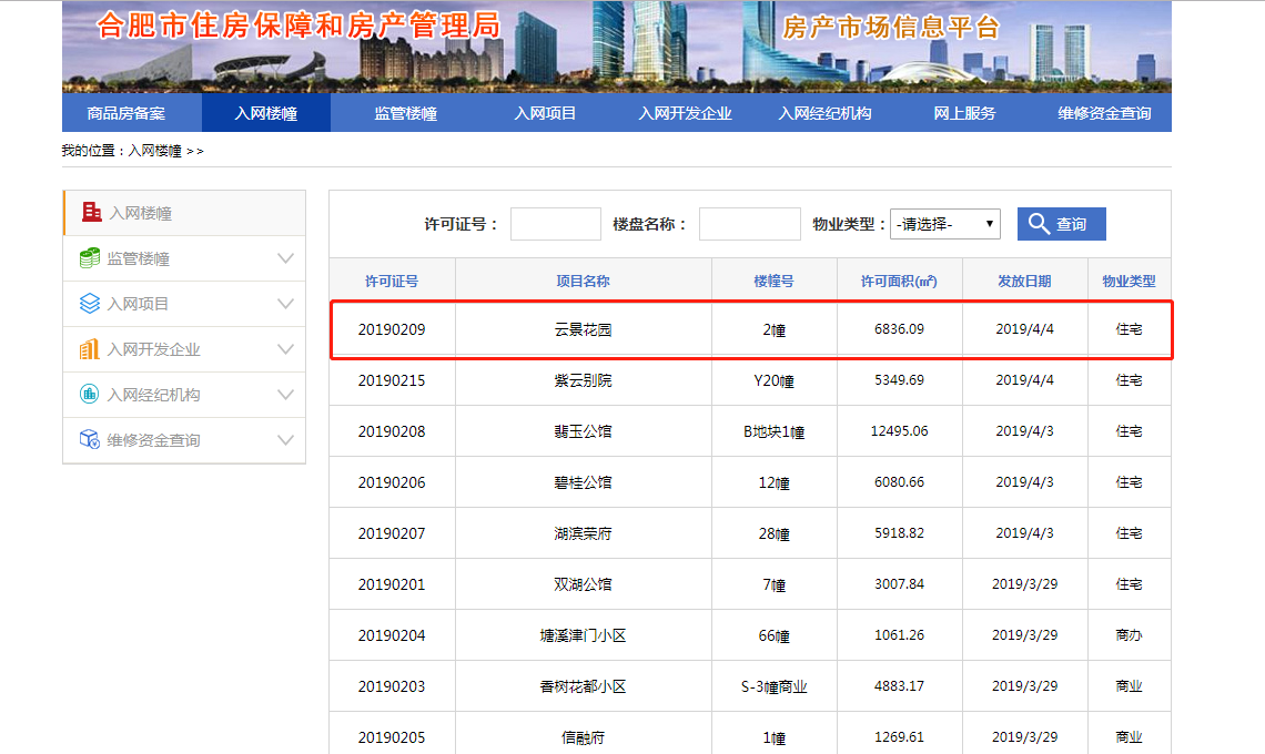 包河区金辉庐州云著44套装修小高层取得预售证-中国网地产
