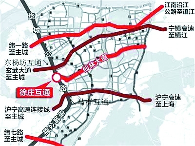 紫东地区三大互通建设提速-中国网地产