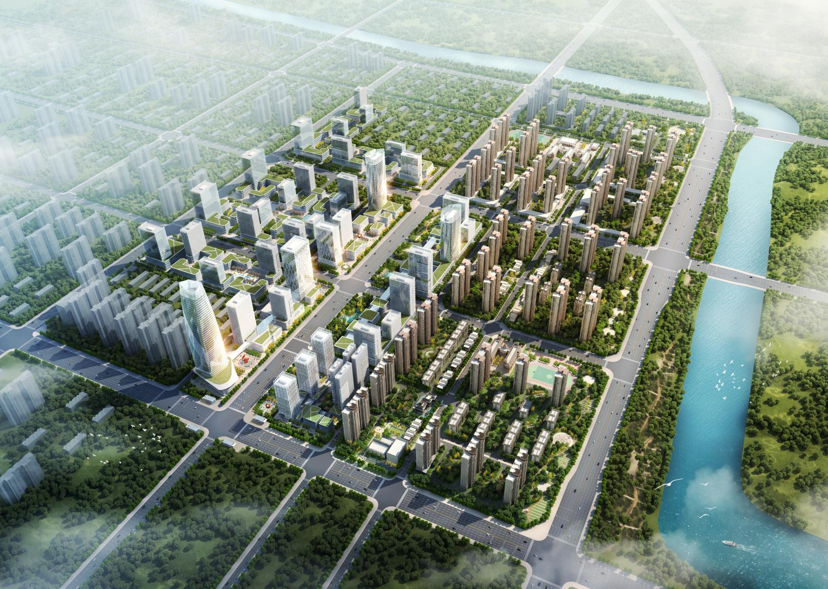 富力城 千亩规划占据未来城市核心区位-中国网地产