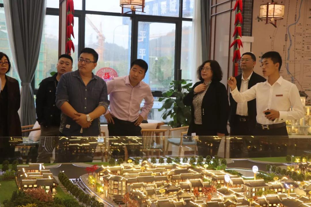 微软团队考察转折小镇-中国网地产