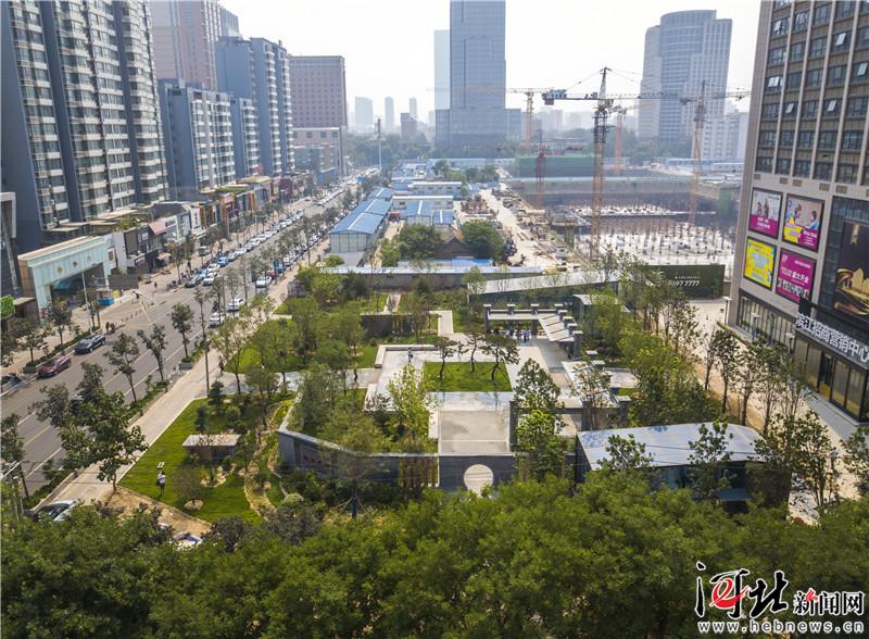石家庄市民家门口将再添15万平方米“园林”-中国网地产