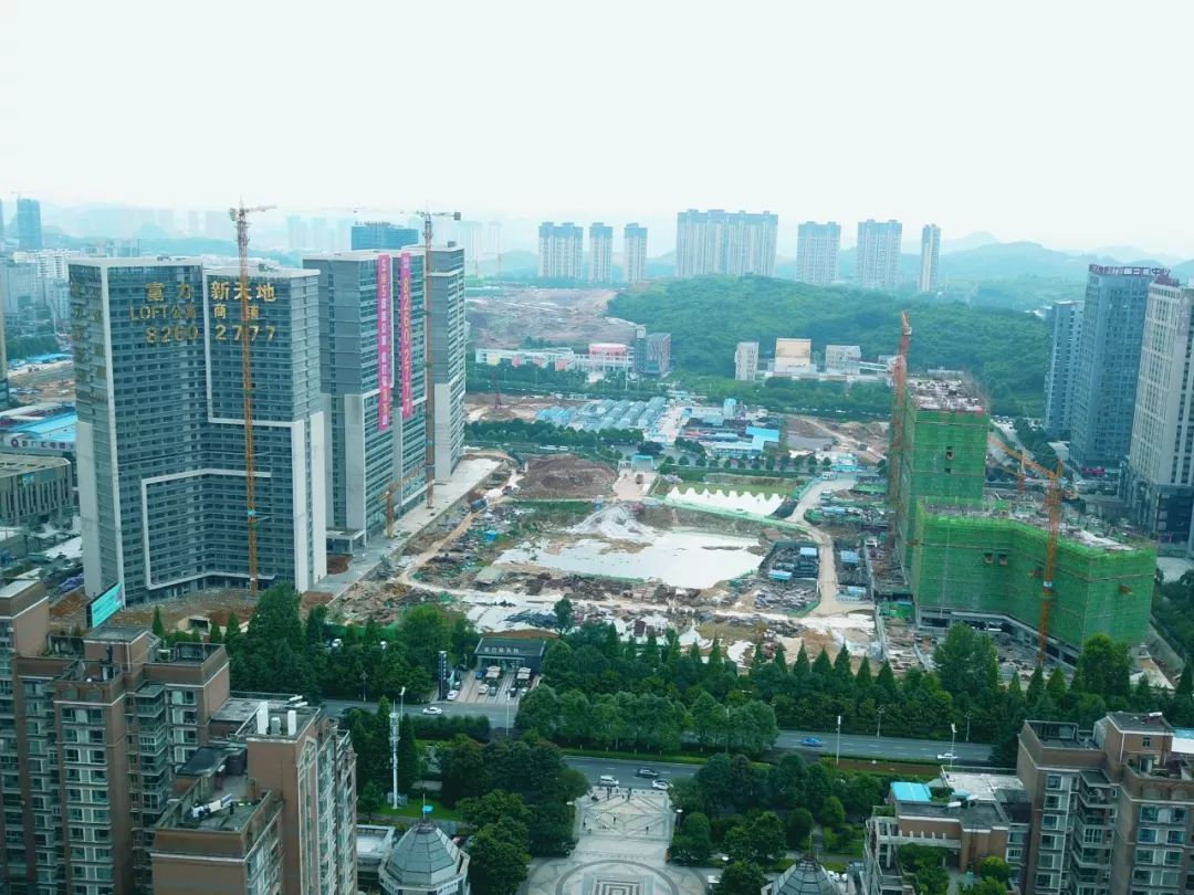 三千旅居CBD天际 华南工程进度  骄阳7月  相遇美好-中国网地产