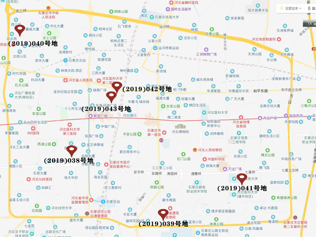 石家庄主城区6宗地挂牌 8月底公开出让-中国网地产