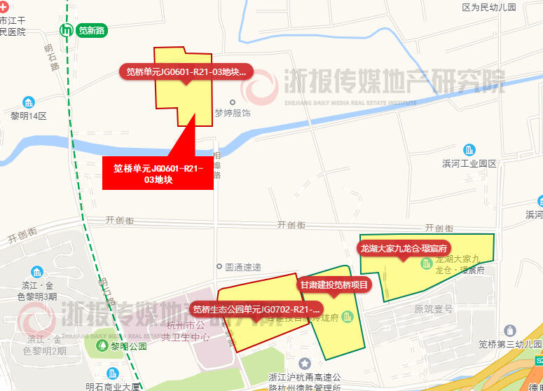 杭州今日挂牌9宗地块 2宅7商总起价79亿元-中国网地产