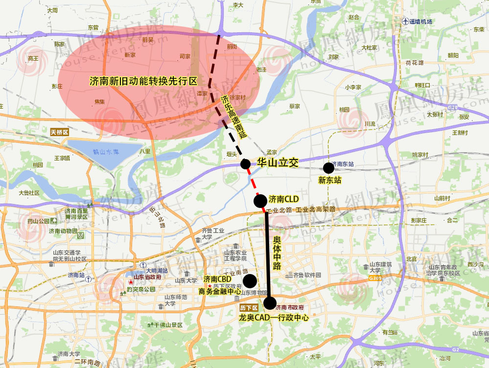 奥体中路贯南北，俨然已成为东城中轴-中国网地产