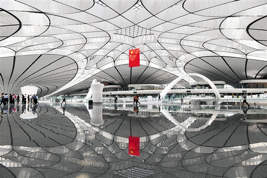世界級新樞紐大興機場即將投入運營 創多項全球之“最”-中國網地産