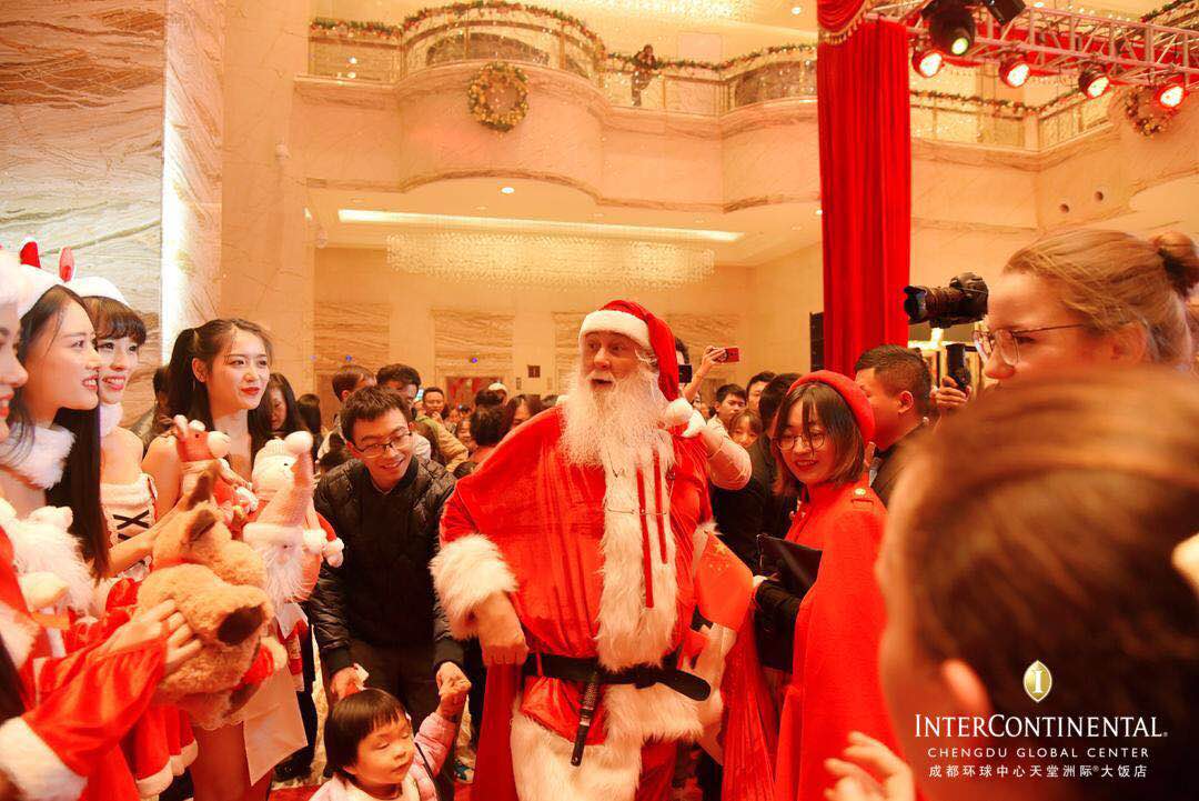 遇见真正的圣诞老人 成都环球中心天堂洲际大饭店开启圣诞嘉年华-中国网地产