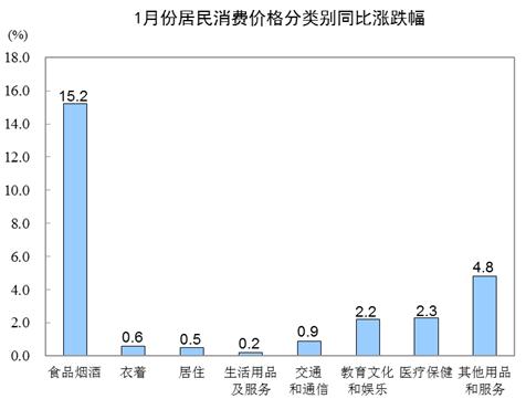 统计局：2020年1月CPI同比上涨5.4% 居住价格上涨0.5%-中国网地产