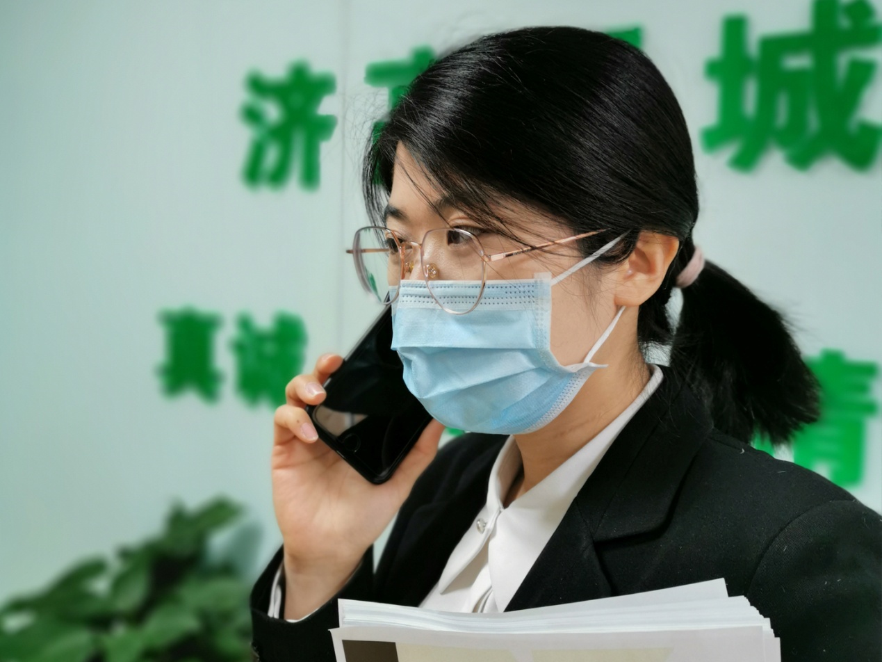 濟南：向戰鬥在一線的園區防疫人員致敬-中國網地産