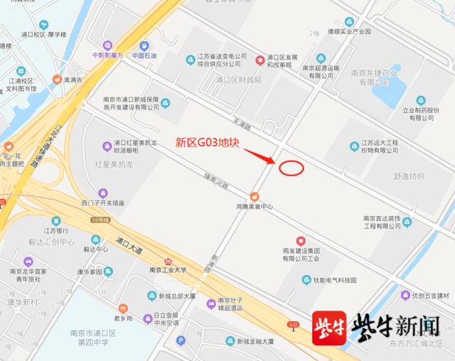 江北新区新挂1幅纯宅地-中国网地产