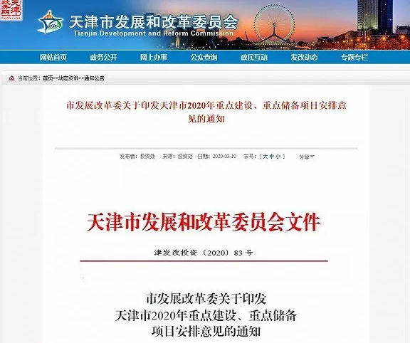 2020年，天津开启“基建狂魔”模式-中国网地产