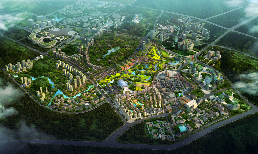 贵阳多彩贵州城约107-132㎡生态住区小高层推窗可见美景-中国网地产
