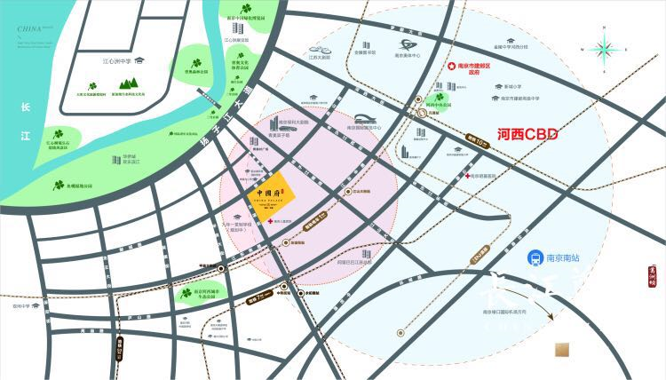 从长江尊邸的窗口望去，是这座城市的抱负-中国网地产