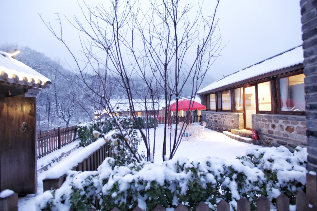 初雪后，北京大山深处的“网红”民宿等客来-中国网地产