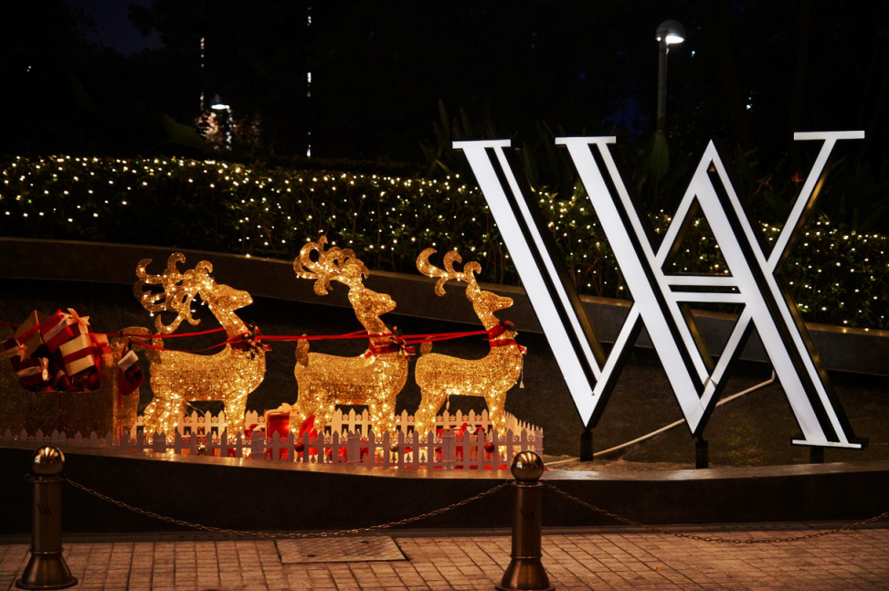 紅色聖誕·恣享銘心｜成都華爾道夫酒店聖誕亮燈儀式盛大舉行-中國網地産