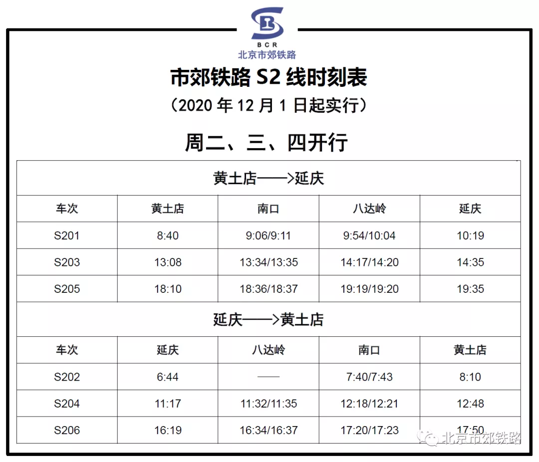 北京市郊铁路S2线延庆站12月1日恢复运营-中国网地产