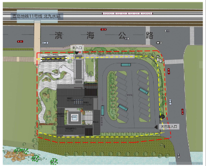 青岛地铁11号线九水站零换乘环境提升项目规划公示-中国网地产