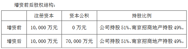 南國置業：擬向南京十心增資3.57億元-中國網地産