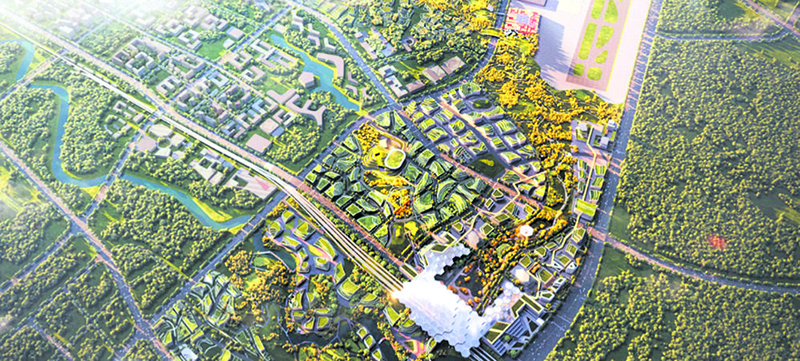 未来科技城起步区设计方案发布-中国网地产