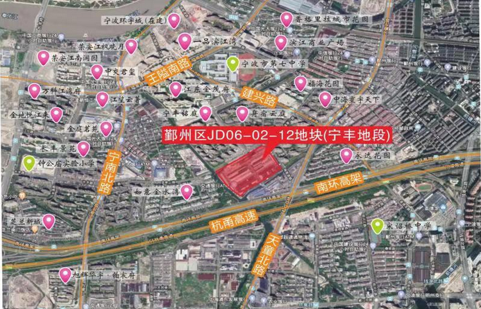绿城42.91亿元竞得宁波市鄞州区一宗住宅用地 溢价率29.99%-中国网地产