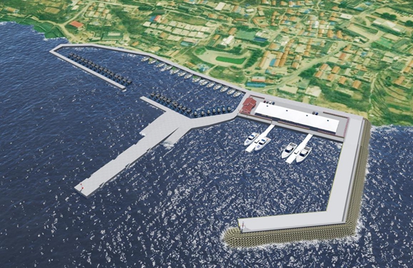 北方第一高岛再添民生工程！灵山岛陆岛交通码头工程开工 增设4个泊位-中国网地产