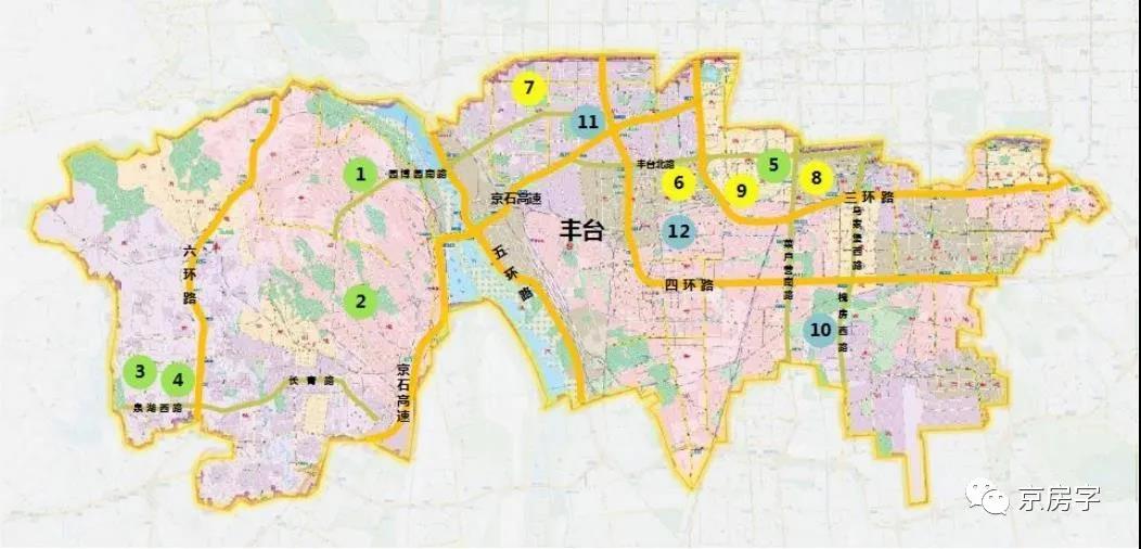 丰台今年拟供应12个住宅地块 5个在四环内-中国网地产