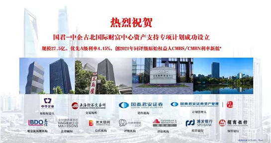古北國際財富中心27.5億元CMBS成功發行 利率為4.15%-中國網地産