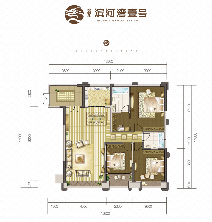 贵阳滨河湾壹号在售约55.75-181.08㎡住宅 每平米15000元起-中国网地产